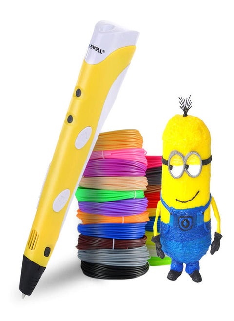 3d Printing Doodle Pen With Lcd Screen & Filaments