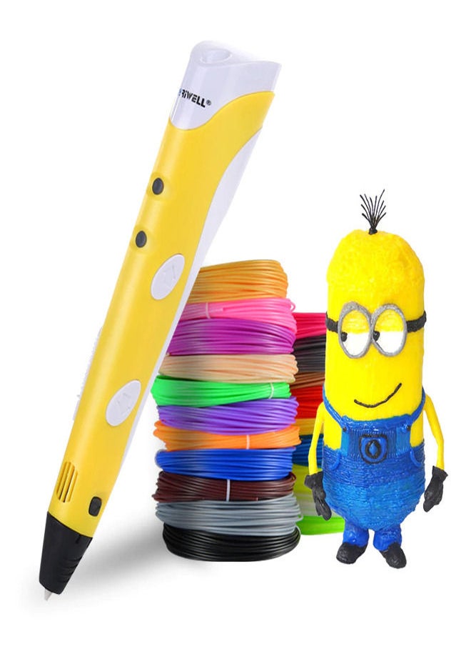 Generic - 3d Printing Doodle Pen With Lcd Screen & Filaments - Image 1