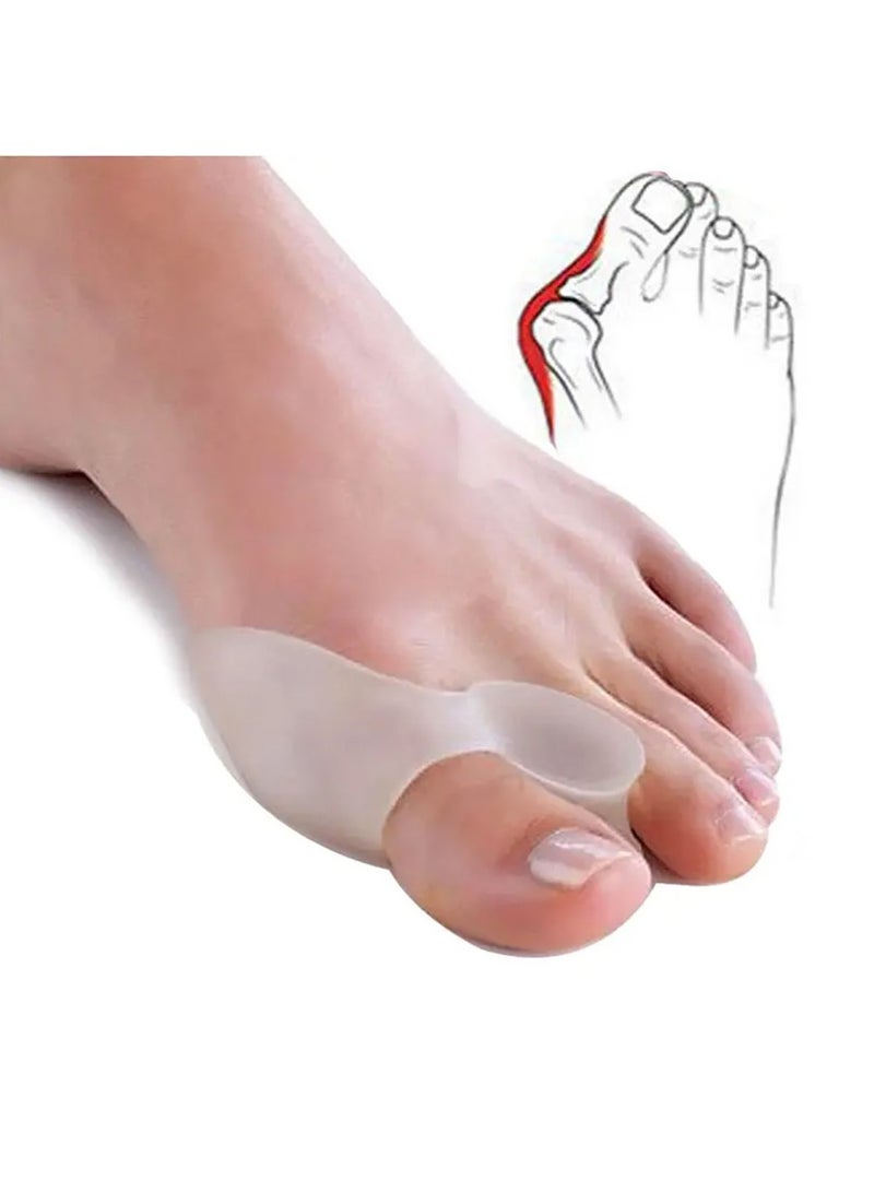 2 Pairs of Bunion Corrector Toe Separator Toe Corrector for Big Toe Correction and Bunion Pain Relief - Image 1