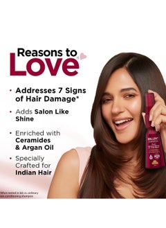BBLUNT 7 in 1 Repair & Revive Oil Hair Serum for Upto 100% Damage Repair - 70ml | Addresses 7 Signs of Hair Damage | Enriched with Ceramides & Argan Oil  - Image 5