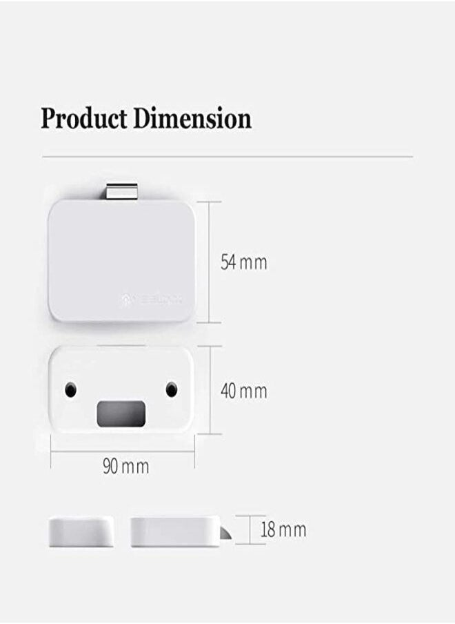 Xiaomi - Xiaomi YEELOCK Intelligent Smart Drawer & Cabinet Lock Bluetooth APP Unlock Anti-Theft Secret Child Safety Lock Keyless File safe security Locks, Youpin - Image 1