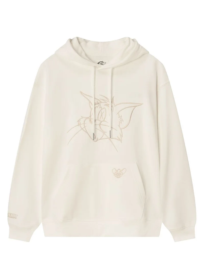 جيوردانو هودي تيري فرنسي بتصميم توم وجيري بقصة مريحة للرجال