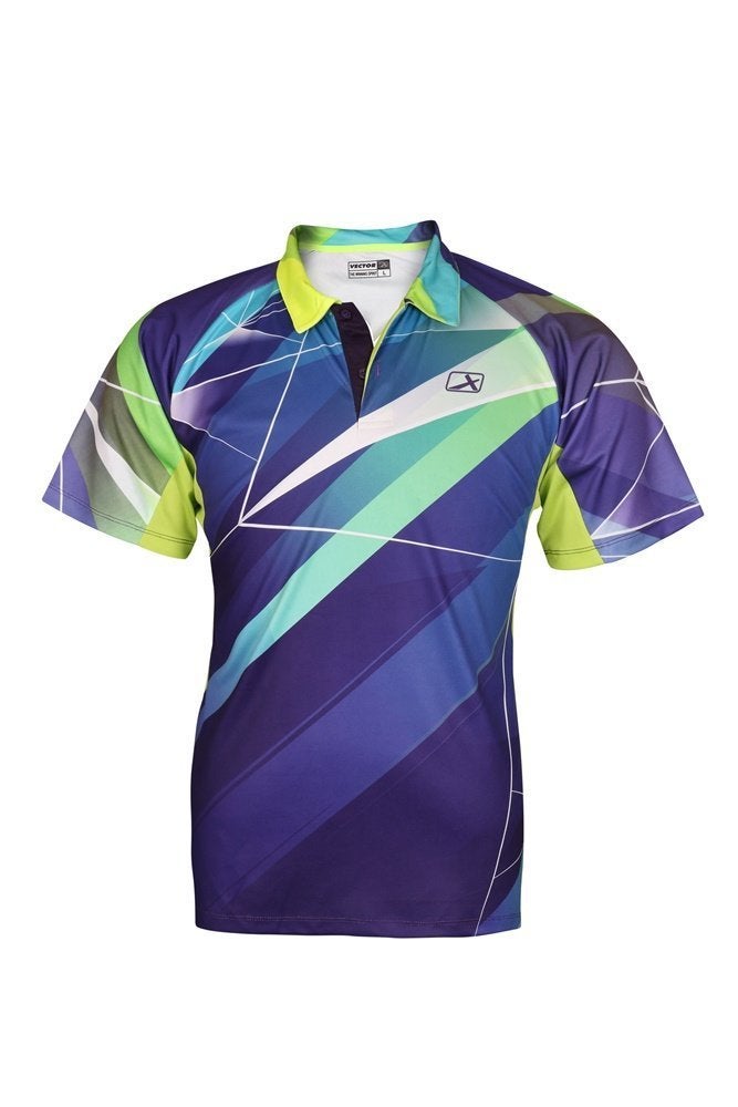 Vector X VRS-001 Polyester Half Sleeves T-Shirt, Men's Small (Multicolour) - Image 1