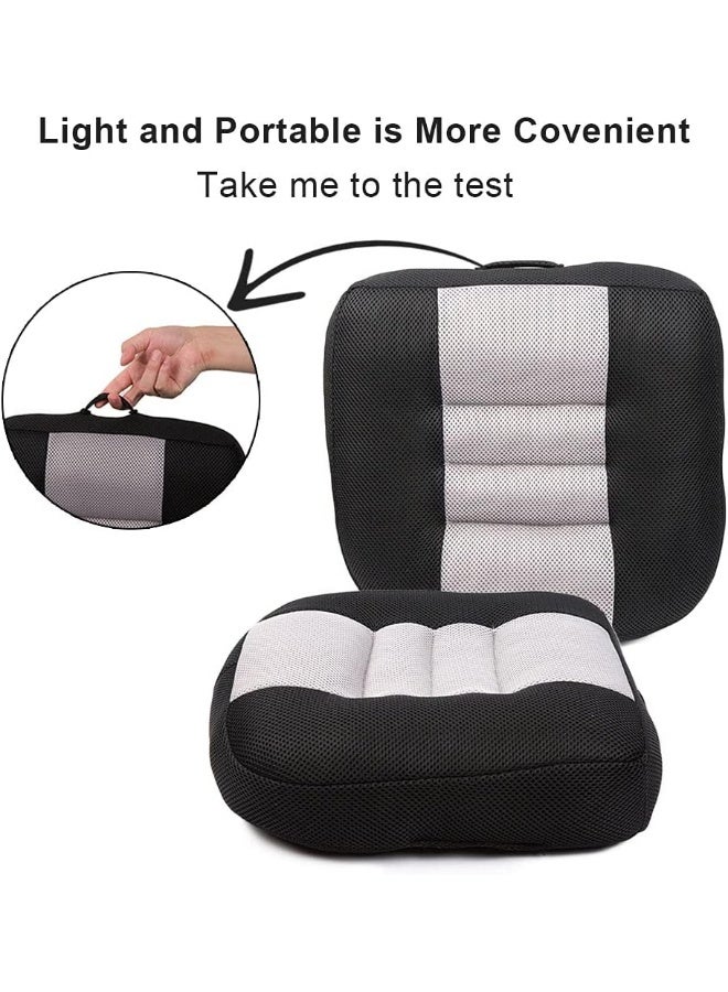 Srutirbo Nine River Car Booster Seat Cushion Raise The Height for Short People Driving Hip (Tailbone) and Lower Back Fatigue Relief Suitable for Trucks, Cars, SUVs, Office Chairs, Wheelchairs  - Image 5