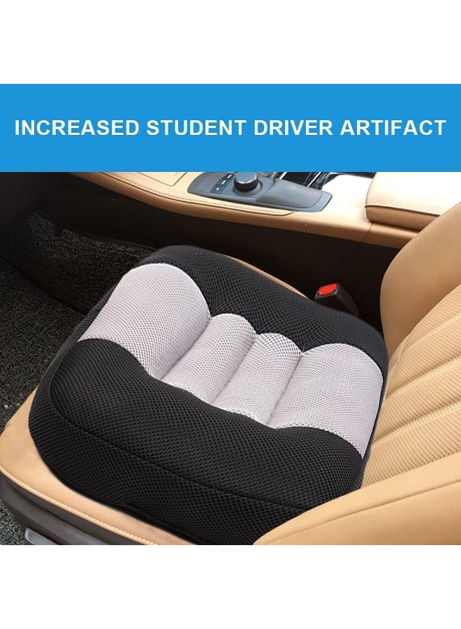 Srutirbo Nine River Car Booster Seat Cushion Raise The Height for Short People Driving Hip (Tailbone) and Lower Back Fatigue Relief Suitable for Trucks, Cars, SUVs, Office Chairs, Wheelchairs  - Image 4