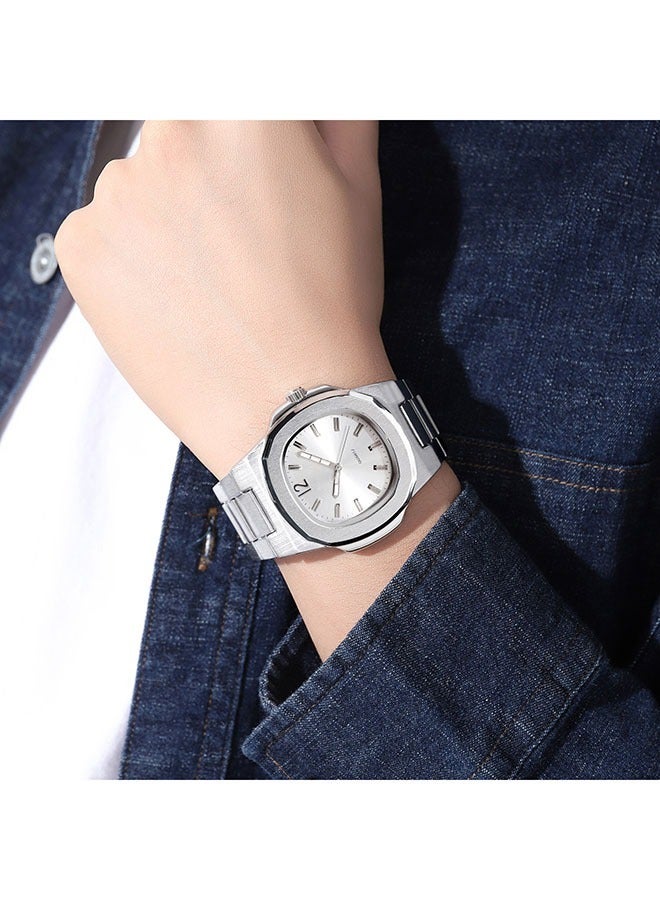 Men's Fashion Clock's Quartz Waterproof Watch for Business Dress Quartz Date Classic Wrist Watch  - Image 4