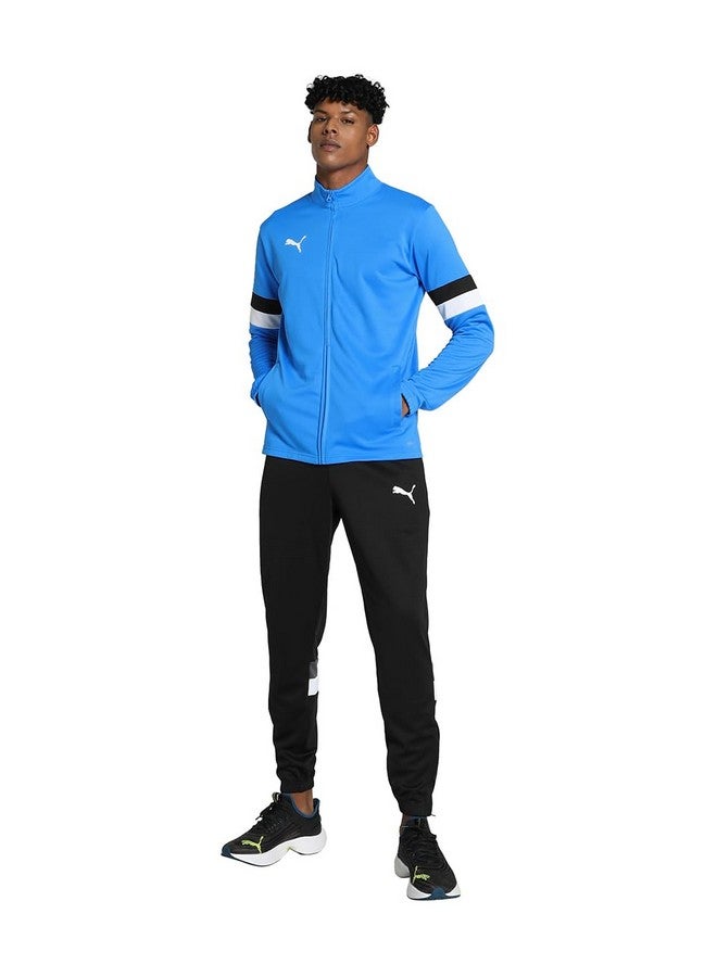 Puma Mens teamRISE Tracksuit, Ignite Blue-Black, S (65865302) - Image 1
