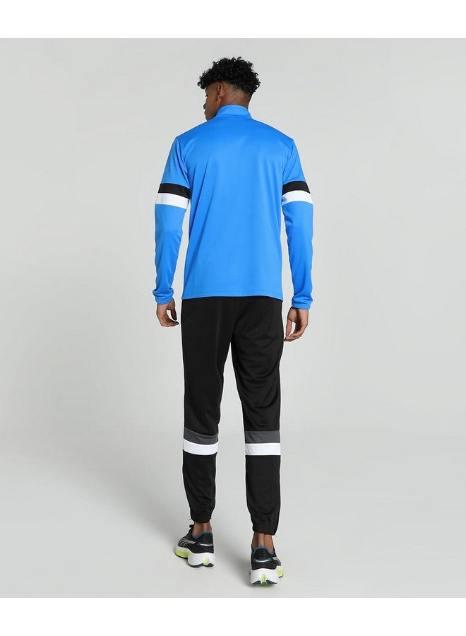 Puma Mens teamRISE Tracksuit, Ignite Blue-Black, S (65865302) - Image 4