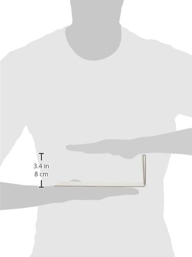 Displays2go Set of 10 3 x 5 Acrylic Shelf Talkers  Side Loading Acrylic Shelf Sign  Clear Acrylic SHELF3X5 - Image 2