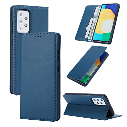 Arbuda flip Cover for Redmi 13 5G Faux Leather Wallet flip case Cover-Navy Blue - Image 4