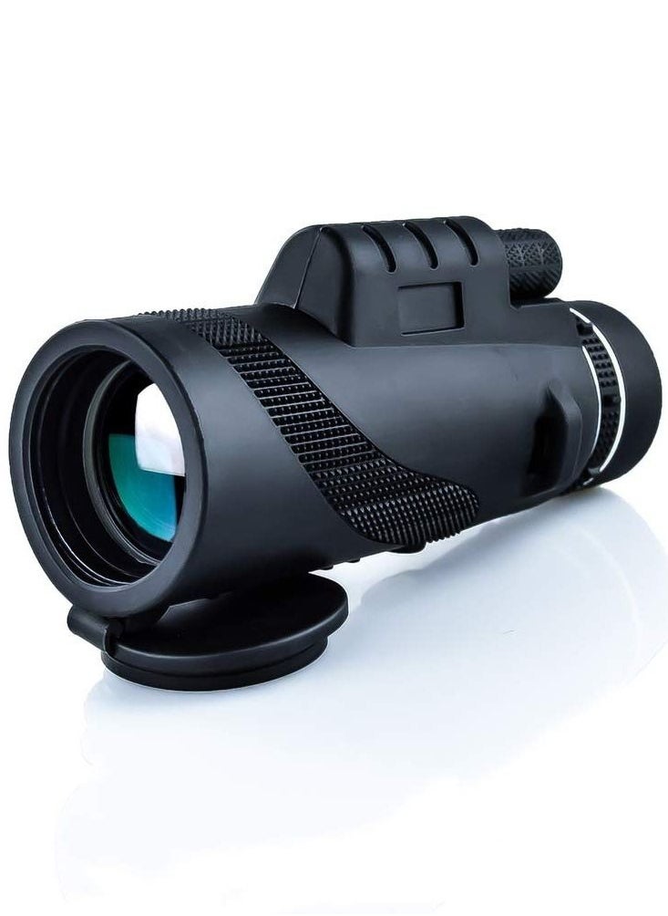 KASTWAVE Monocular Telescope Telephoto Lens for iPhone, 40X60 High Power Monocular Scope, Professional Macro Photography Lens (Fits for Almost All Phone) 6-Piece Set  - Image 2