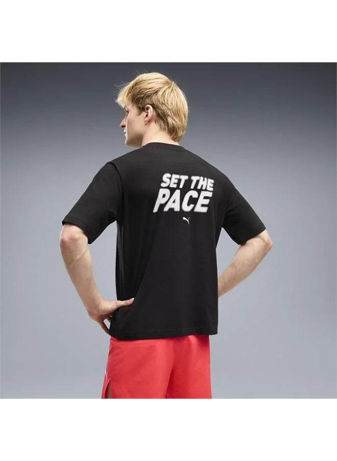 Puma Run Culture Collective Boxy Graphic Tee Men