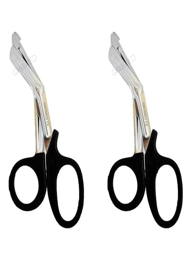 Gromed Trauma Shear Scissors - EMT/Paramedic - Emergency Shearing Scissors - Ideal for First Aid & Emergency (2, 7.5"/19cm) - Image 1