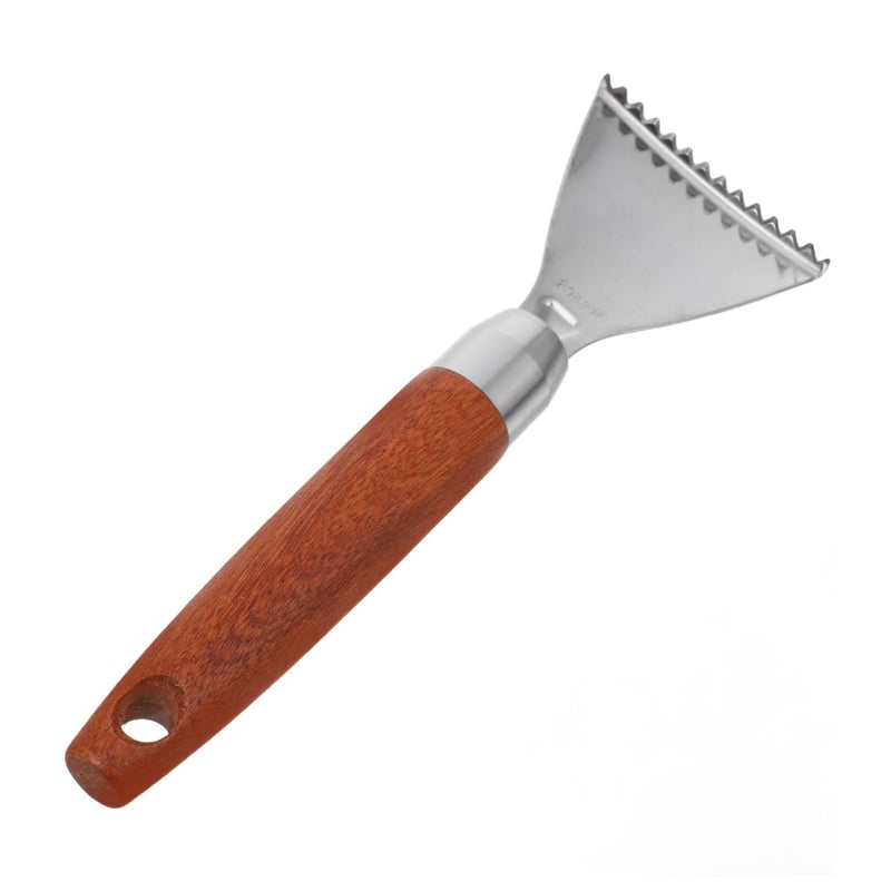 Stainless Steel Fish Scaler Tool Portable Seafood Oyster Shucker Scales Remover - Image 2