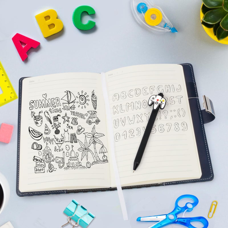 Purtarly Diary with Lock for Boys Ages 8-12, Game Journal with Lock, Video Game Diary for Teen Boys 10-18, Birthday Easter Gifts for Boy Journal with Pen, Gaming Notebook Writing Drawing Gifts for 10 11 12 13 14 15 16 Teenagers - Image 4