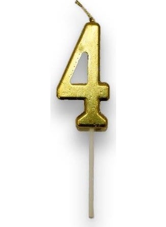 Accessory Small Size 4 Number Candle