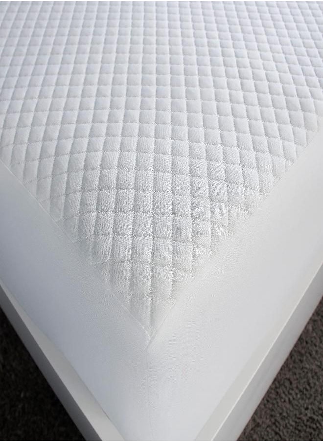 Sealy Mattress Topper, Complete Protection Waterproof Mattress Protector - Full Mattress Cover
