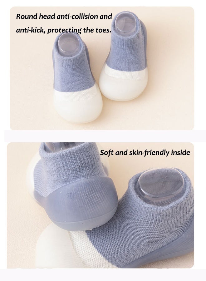 Aissiora Size S Baby floor shoes Baby walking shoes Baby floor socks Non-slip soft-soled shoes Baby mesh shoes Cartoon children's shoes - Image 4