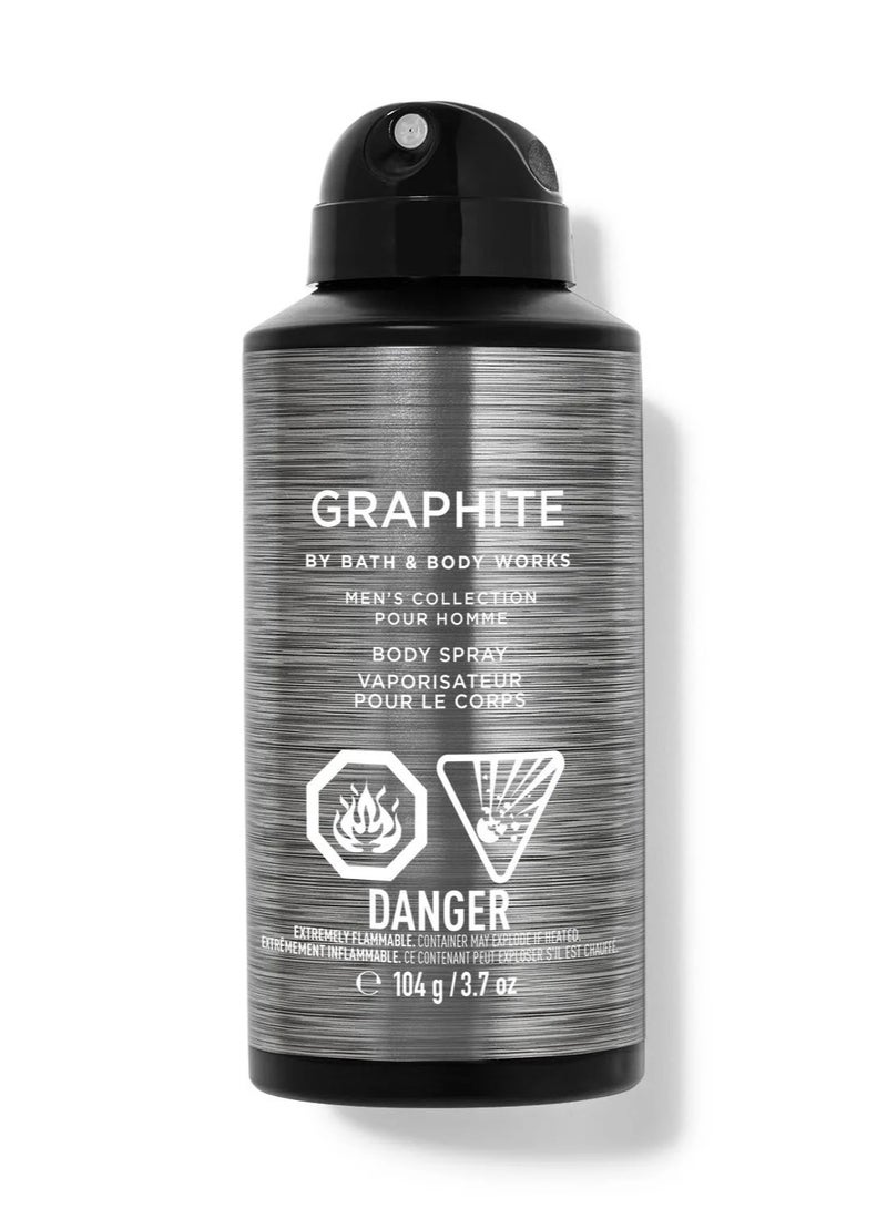 باث آند بودي وركس بخاخ جرافيت للجسم للرجال 104 جرام