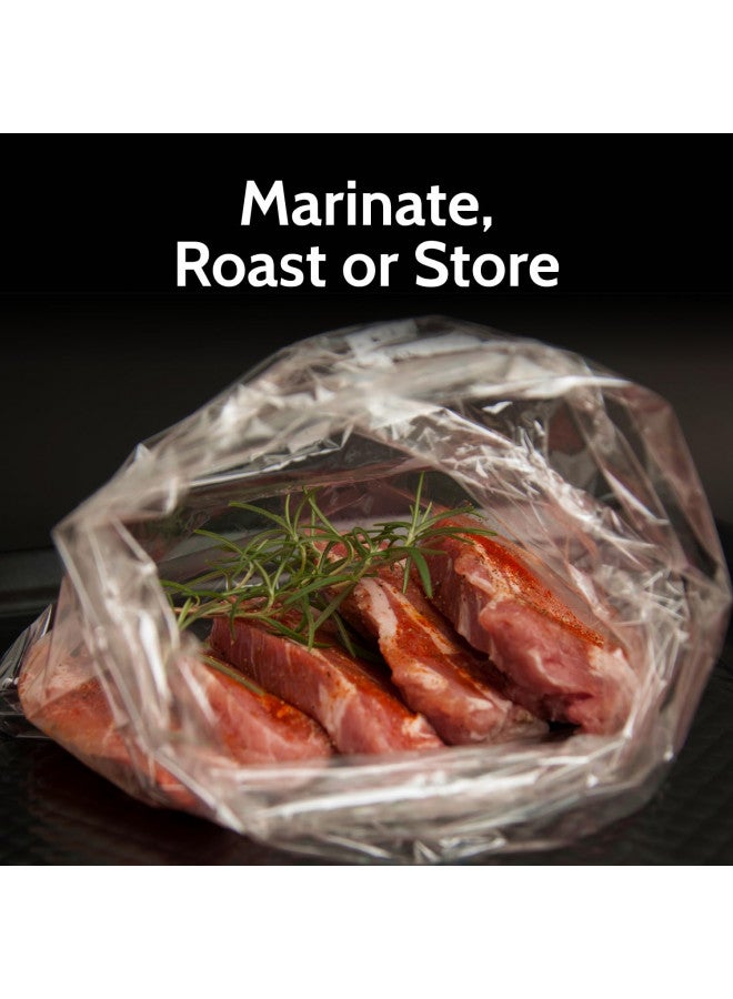 PanSaver PanSaver Roasting Bag - Cooking Bags for Oven - Turkey Cooking Bag with Ties - Helps Keep Food Moist - Durable Nylon Bag - Easy Cleanup - 19 x 23.5 Inches, 2 Count - Image 5