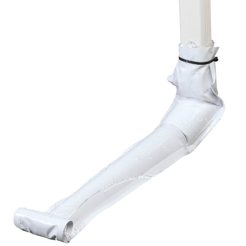 Vinyl Downspout GutterDrain Extension 46 Long