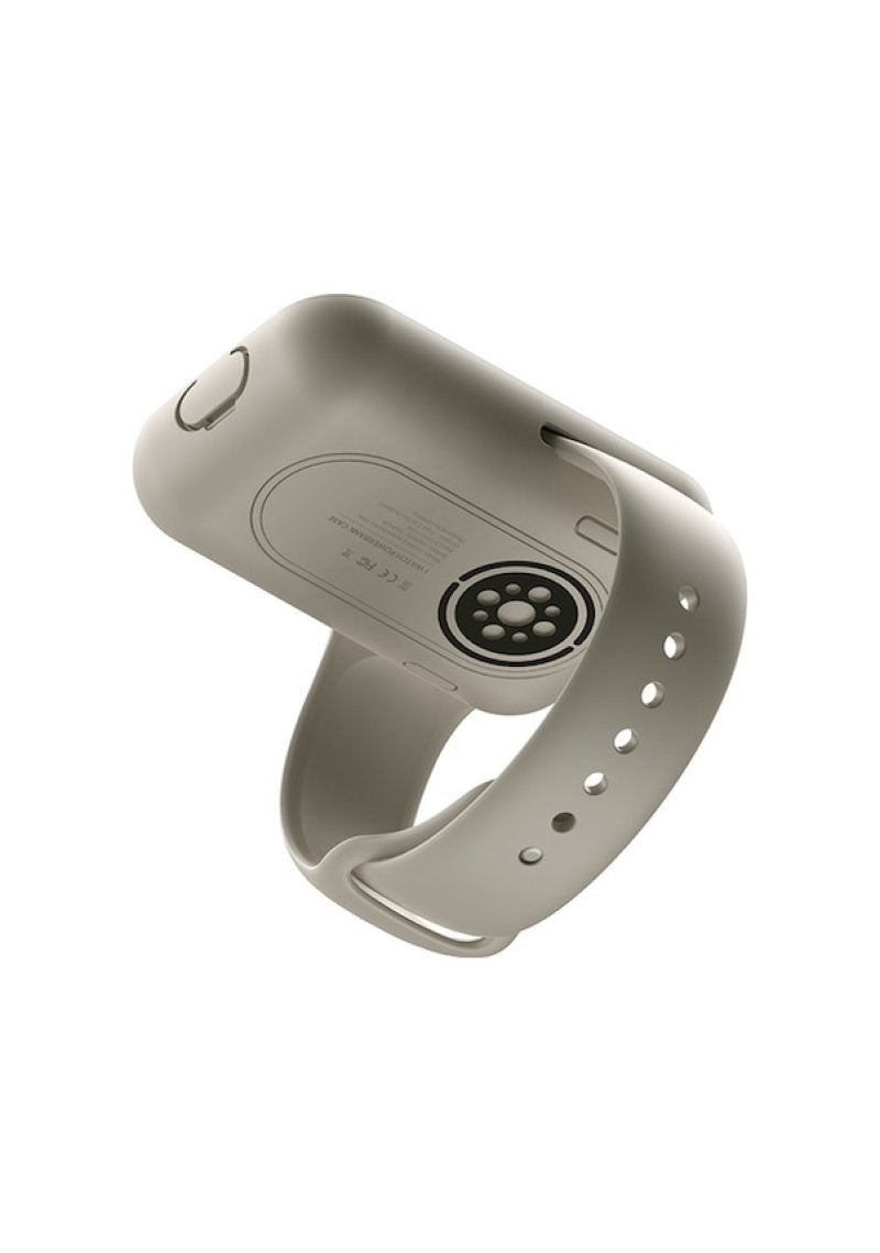 ينطبق على حجرة الشحن اللاسلكي لساعة iwatch، باور بانك للساعة، باور بانك Apple Watch المحمول الصغير 49 مم بني - Image 4