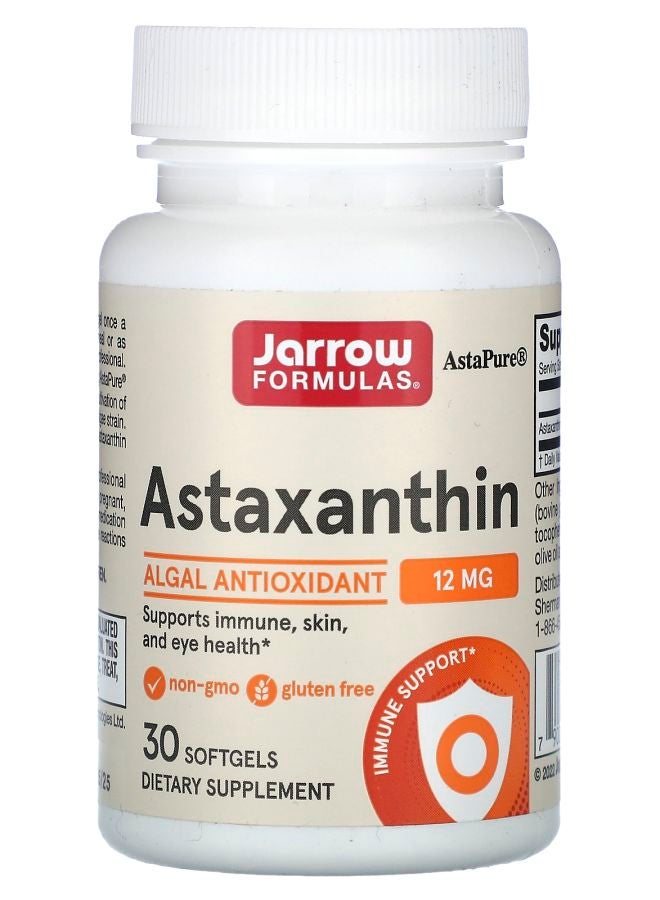 jarrow formulas Astaxanthin 12 mg 30 Softgels