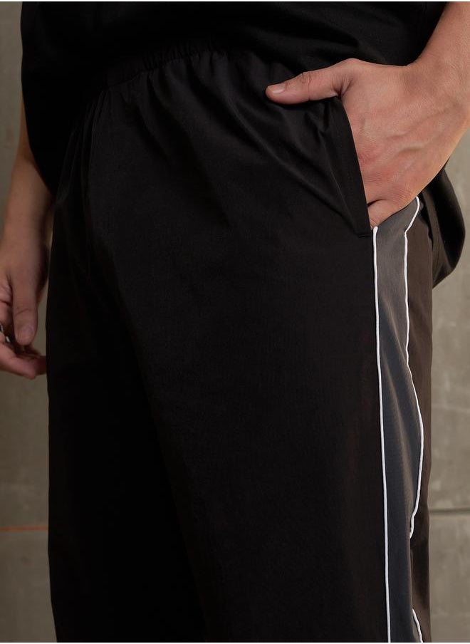 SASSAFRAS Sassafras Side Panel Baggy Parachute Pants  - Image 4