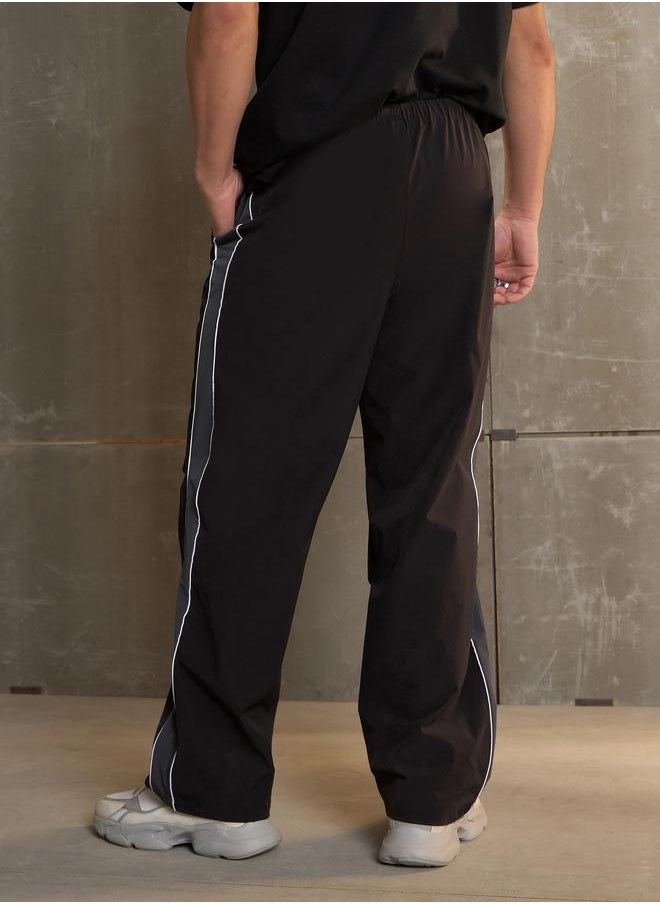 SASSAFRAS Sassafras Side Panel Baggy Parachute Pants  - Image 5