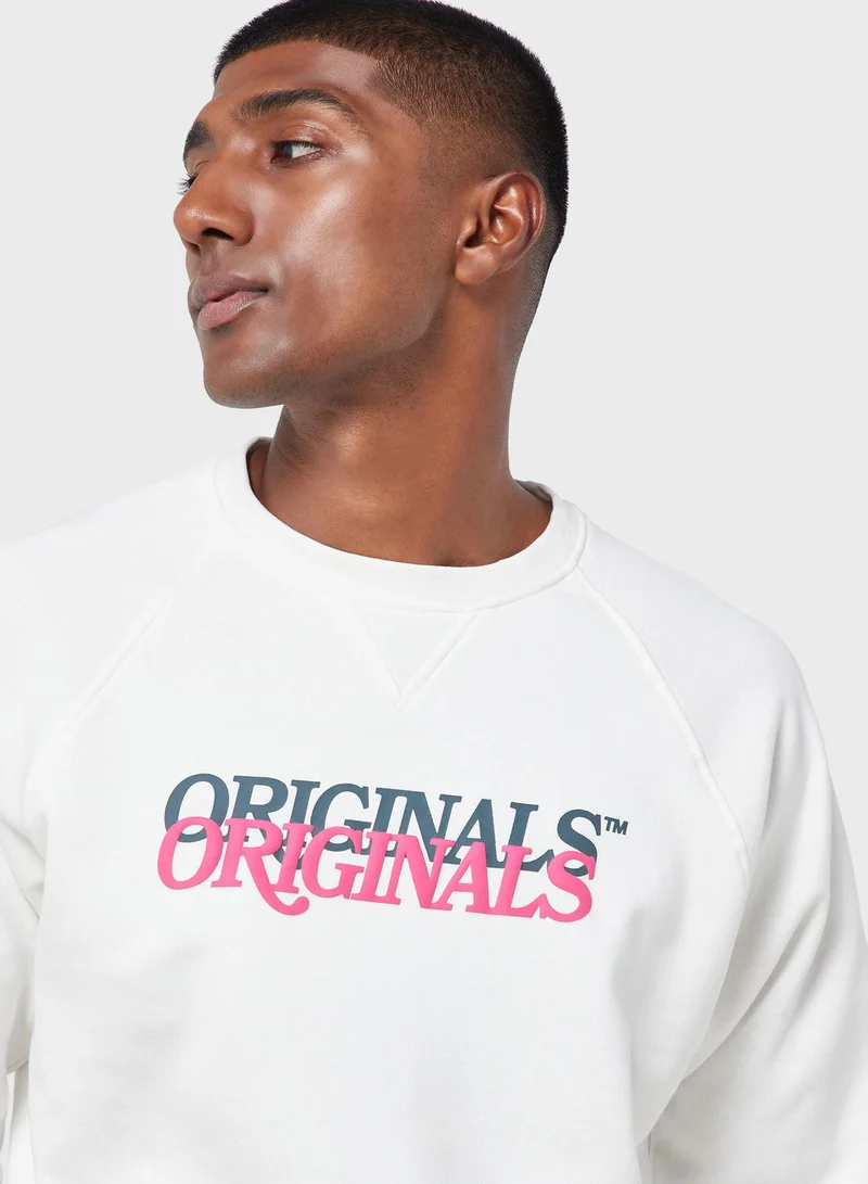 JACK & JONES Slogan Sweatshirt