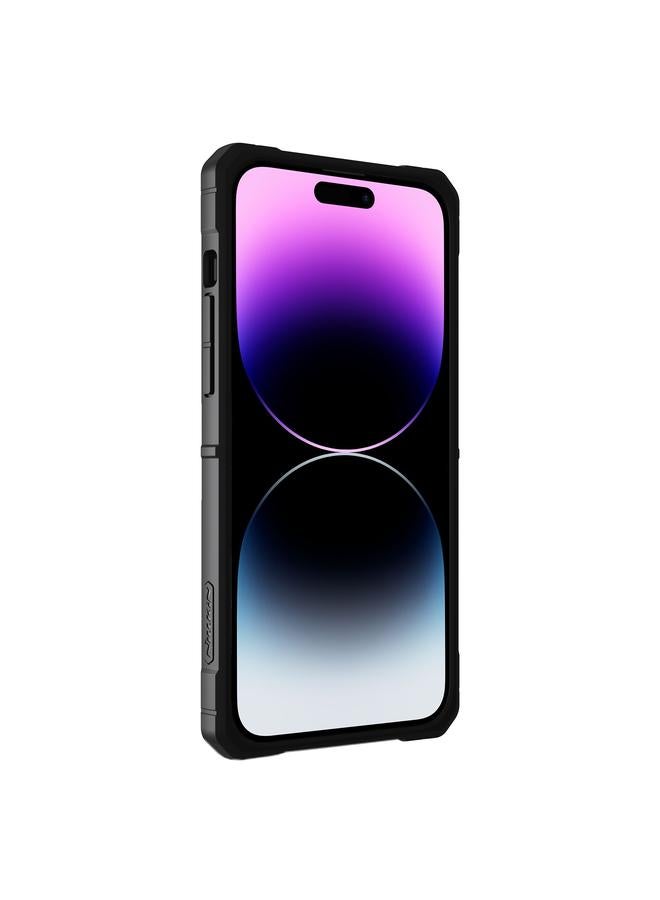 نيلكين جراب لهاتف iPhone 14 Pro Max بتصميم غطاء كاميرا منزلق مصنوع من مادة TPU + PC جراب هاتف مغناطيسي - Image 3