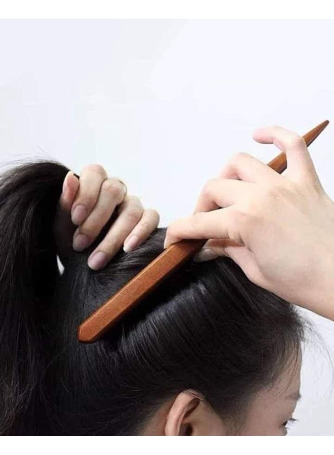 Premium Wooden Hair Brush for Baby Hair Styling – Natural Brown Design with Soft Bristles to Control Small & Side Hair – Versatile Styling Tool for Neat, Tidy Result Every Time - Image 4