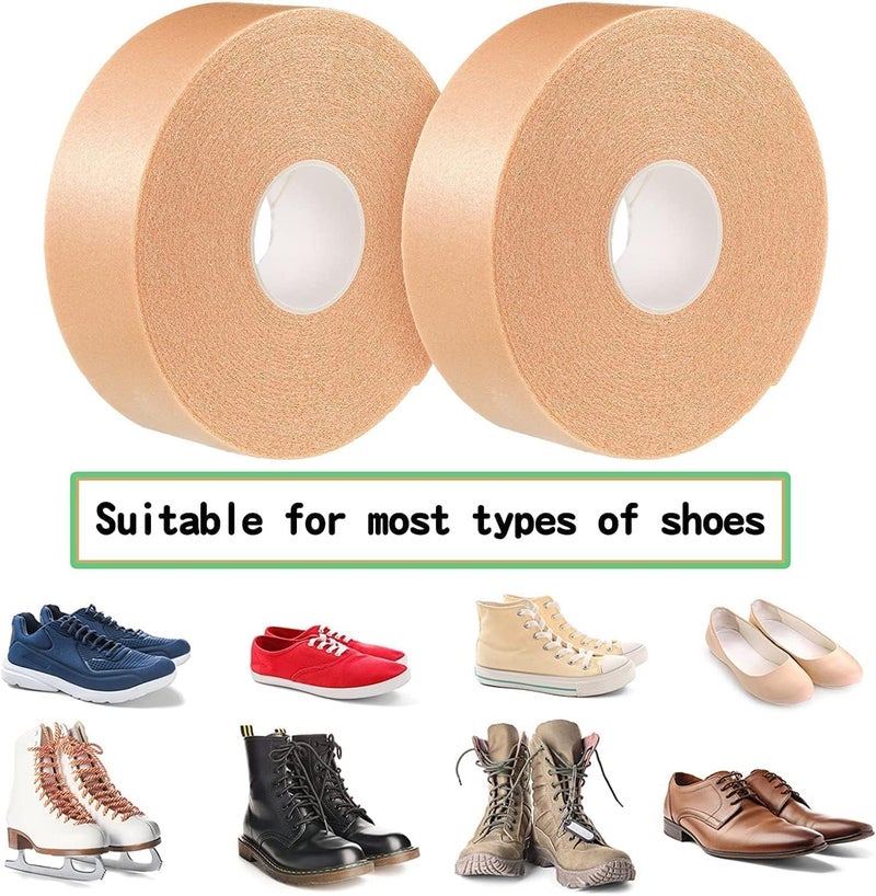 KITSSENTIAL ® Waterproof Foot Care Sticker Heel Grip Tape Foot Care Protector Anti Slip Feet Pad Adhesive Heel Insole Cushion Shoe Tape For Skin Tape Bandages- Beige Pack Of 1 - Image 2