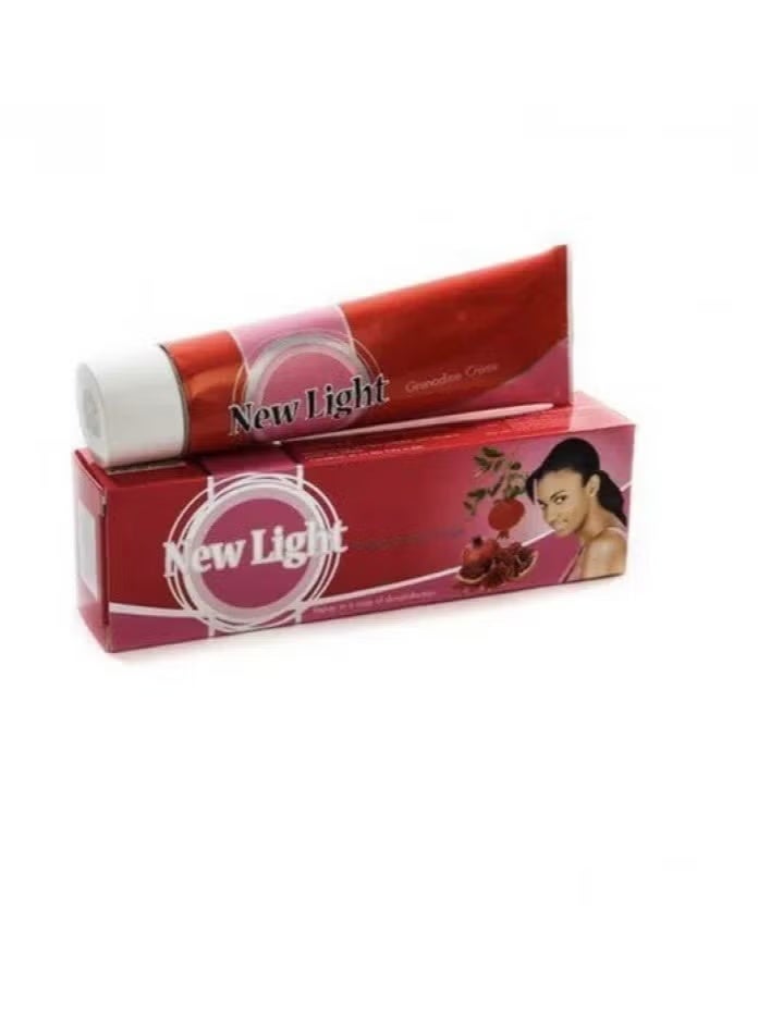 New Light Face Whitening Cream with Pomegranate and Cloves