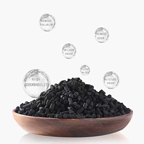 TED TABBIES - Hi Quality Activated Carbon Filter Media for Aquarium with Filter Bag | 1000g (Pack of 2) + Free NET Pouch - Image 3