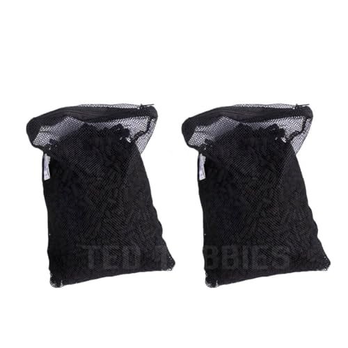 TED TABBIES - Hi Quality Activated Carbon Filter Media for Aquarium with Filter Bag | 1000g (Pack of 2) + Free NET Pouch - Image 1