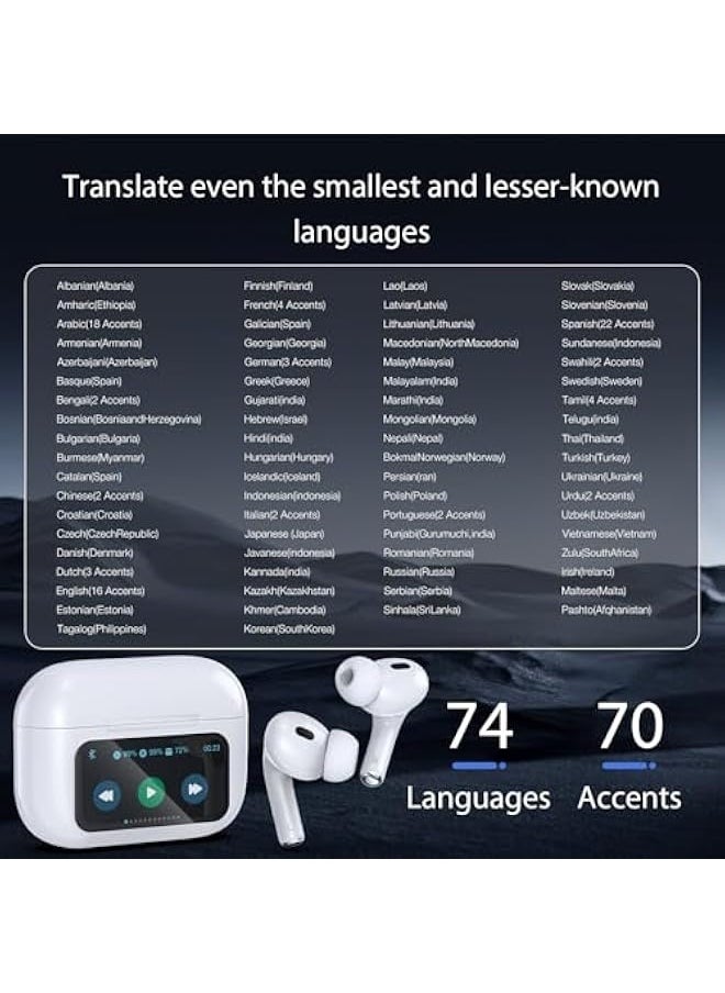 Topleo - Language Translator Earbuds Online Translation - Image 1