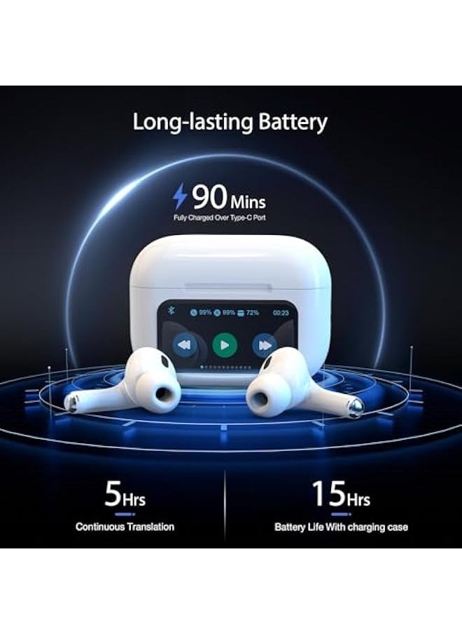 Topleo - Language Translator Earbuds Online Translation - Image 1