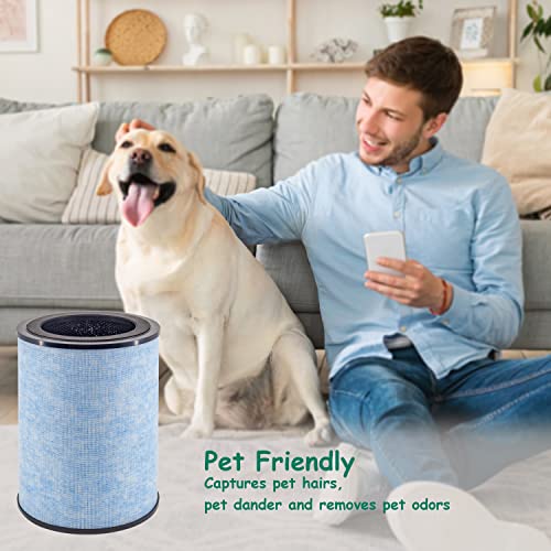 Asheviller AP300 Filter Replacement, Compatible with Instant® AP300 Air Purifier, H13 Grade True HEPA and Activated Carbon Filters, Compare to F300 Filter,2 Pack - Image 5