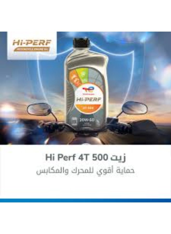 TotalEnergies - HI-PERF 4T 500 20W50 - Image 1