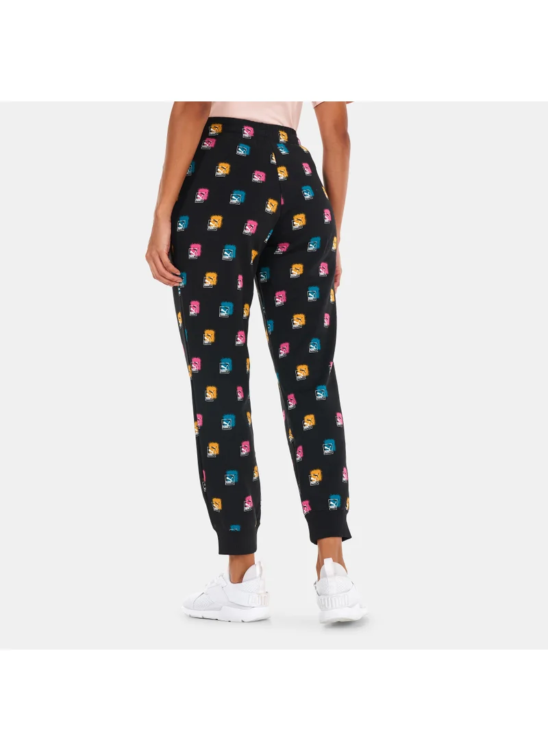 PUMA Women's Brand Love AOP Sweatpants