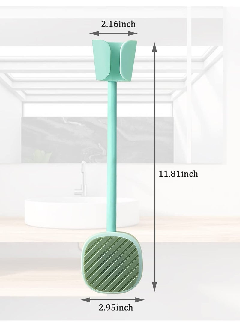 Excefore Wall Mounted Hair Dryer Holder, Self Adhesive Bracket with Tool-Free Adjustable Stand, Ideal for Bathroom, Toilet, Bedroom - Hair Stand-001 - Image 4