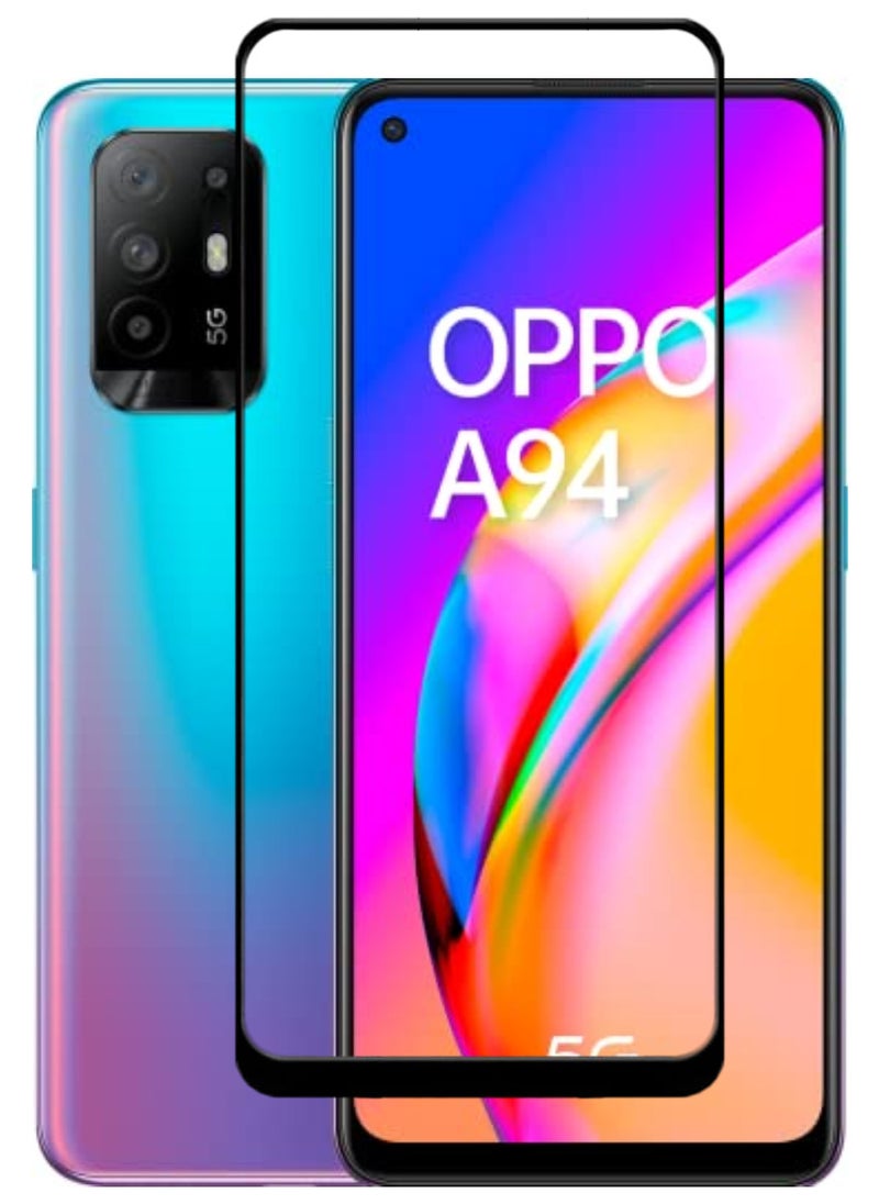 ACLIX Antistatic ESD Dustproof Premium Quality High Definition Tempered Glass Screen Protector Designed For Oppo A94 5G - Image 1
