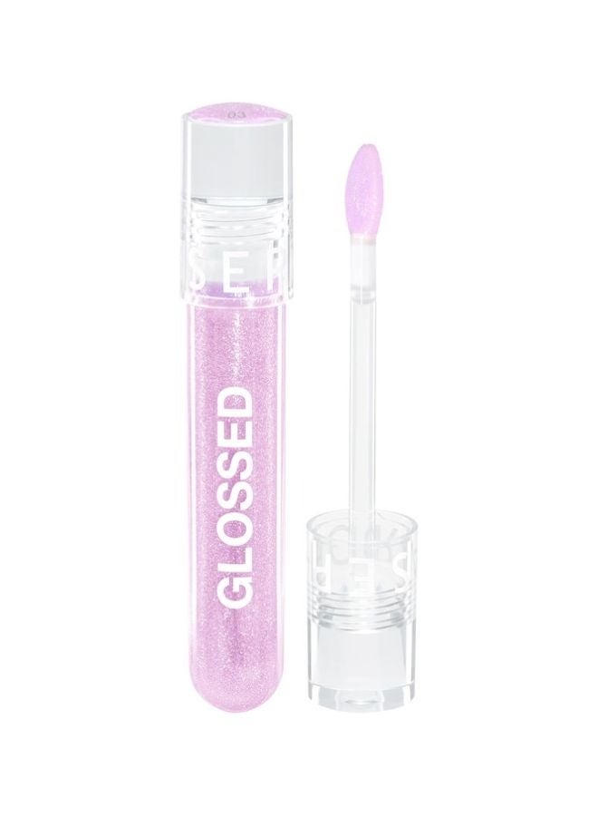 SEPHORA COLLECTION Sephora Glossed Moisturizing Lip Gloss – Glassy Shine,03 Wild - Sheer Cool-Toned Pink Shimmer, Hydrating & Smoothing Lip Gloss, Glittery Finish, 5 mL (0.16 oz) - Image 1