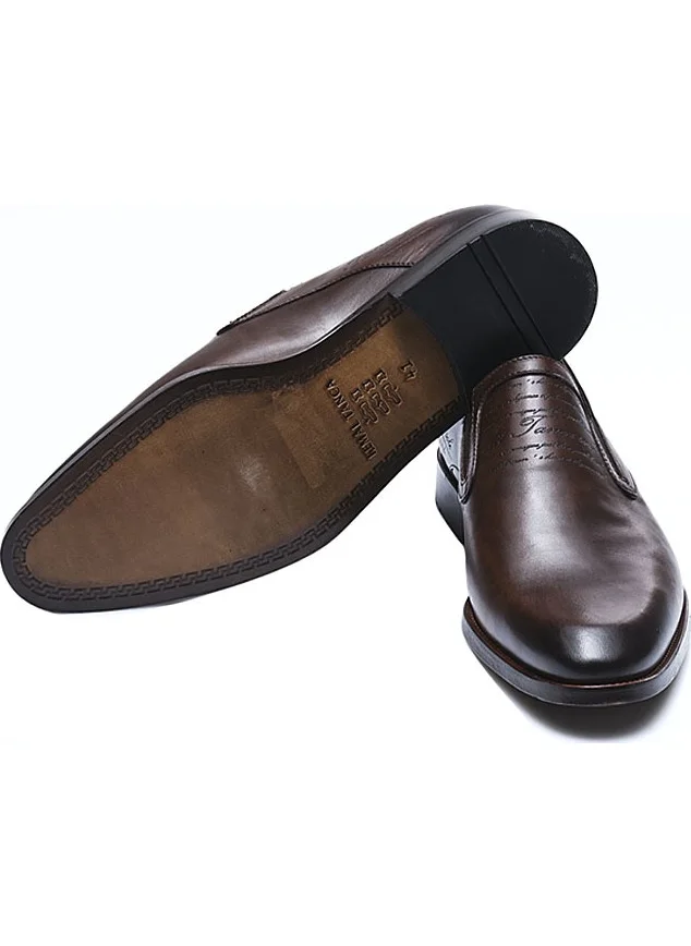 Kemal Tanca Leather Men's Classic Shoes 9767