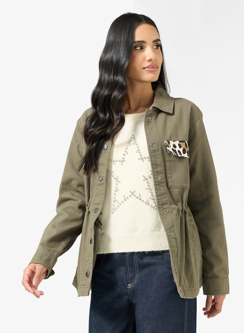 ONLY ONLNEWDREW MILI JACKET - Image 1