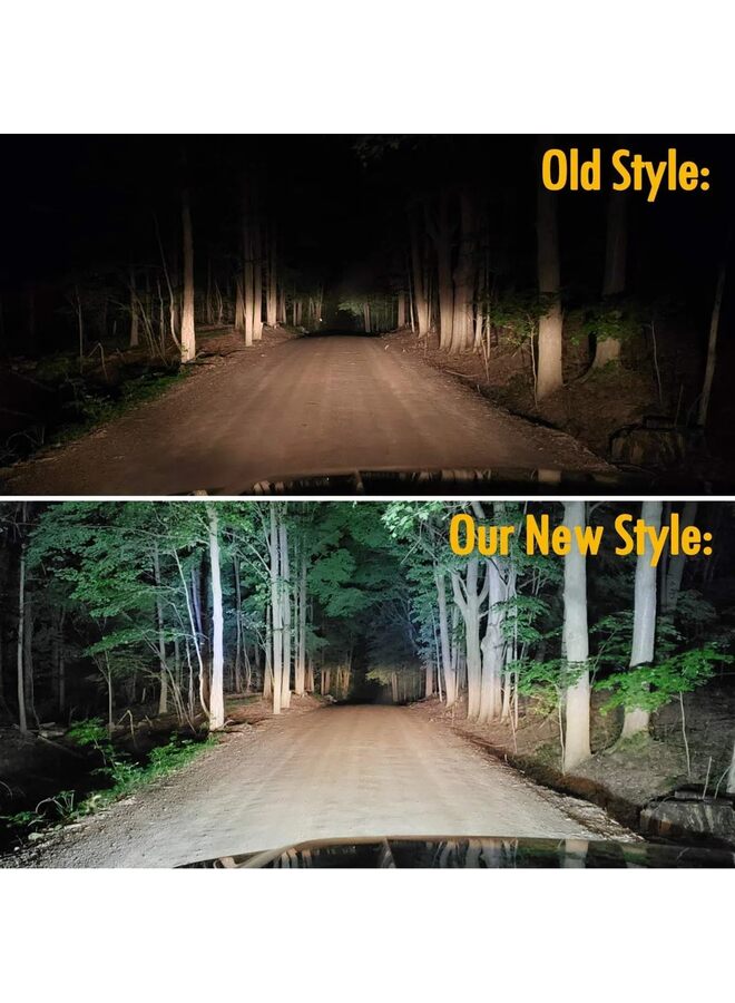 2 PCS 6" Car LED Light Bar White 36W 6500K Super Bright Spot Work Pods Single Row Off Road Driving Fog Boat Light Water-proof SUV ATV 4WD Car Truck Golf Cart 12V 24V IP67 - Image 4