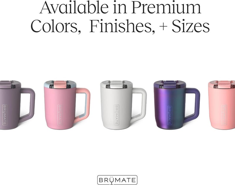 BrÃ¼Mate MÃ¼v - 15oz 100% Leak Proof Insulated Coffee Mug with Handle & Lid - Stainless Steel Coffee Travel Mug - Double Walled Coffee Cup (Primrose) - Image 4