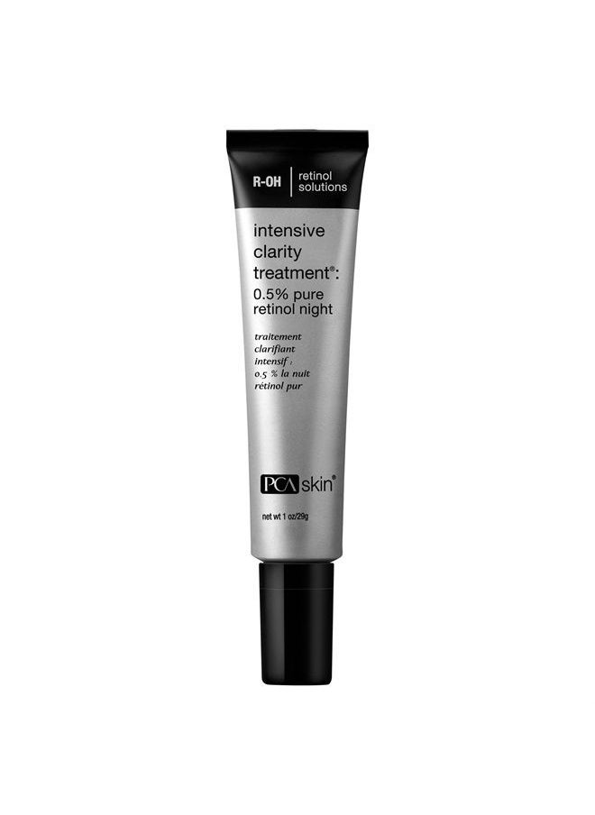 PCA SKIN Intensive Clarity Treatment - 0.5% Pure Vitamin A Retinol & 2% Salicylic Acid Face Serum for Acne-Prone Skin (1 oz)  - Image 1