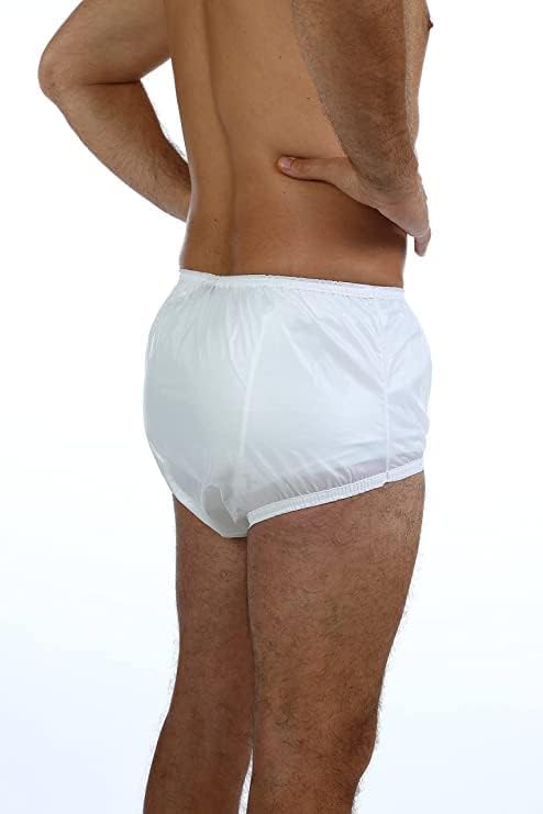 Wemyc Adult Pull-On Pants Waterproof Incontinence Brief- Unisex-Soft,NoiselessISwim BriefIBedwetting BriefIOverpants(3Xl) - Image 4